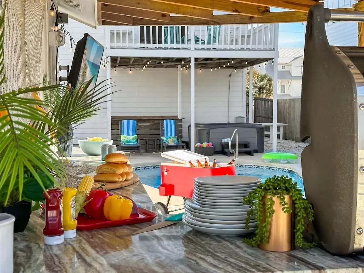 Blue Marlin Free Golf Cart & Bikes Hot Tub Privatepool Villa Destin